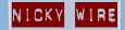 Nicky Wire